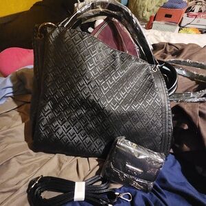 Elegant Black  Tote Bag